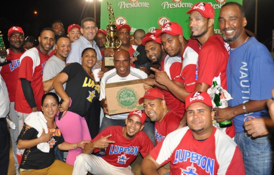 Ensanche Luperón gana categoría Junior de la Copa Presidente de Softbol del Distrito Nacional