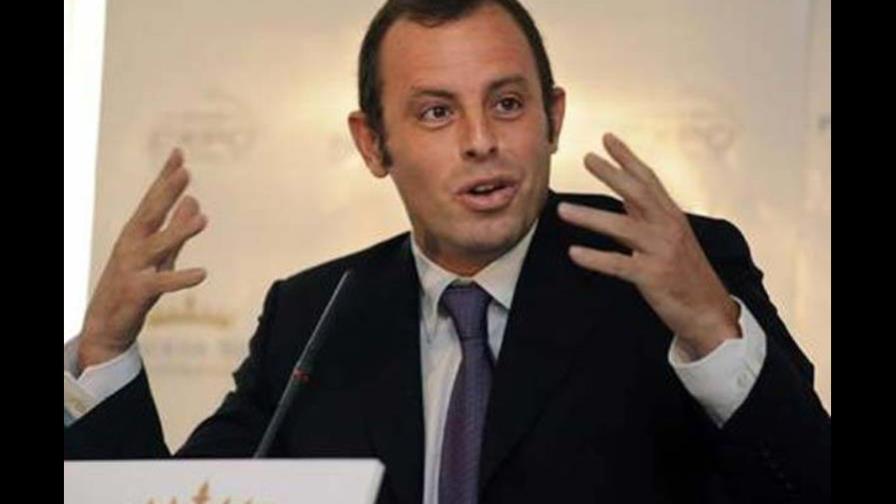 Sandro Rosell dimite a la presidencia del Barcelona