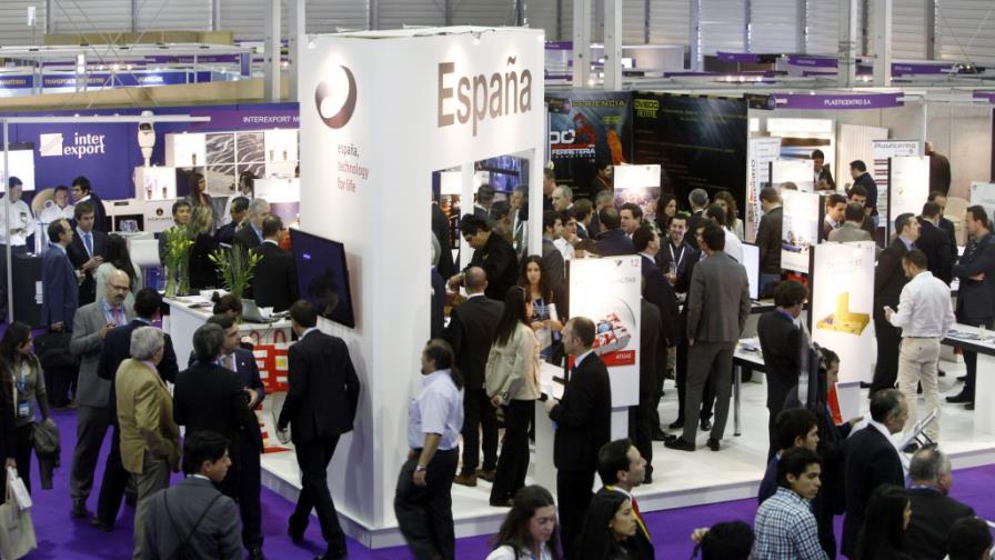 Empresas españolas buscan negocios en el sector minero de A.Latina en Expomin