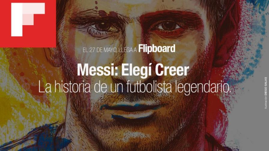 Flipboard debutará como plataforma de lectura de libros con obra sobre Messi