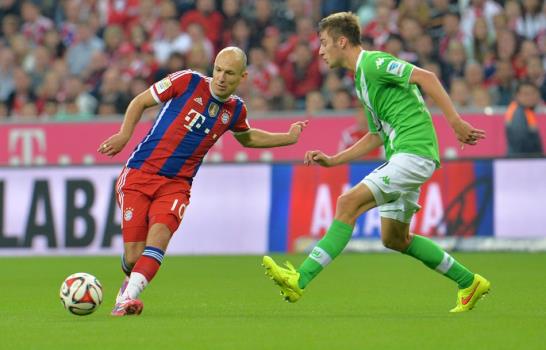 Con Arjen Robben como figura, Bayern Munich debuta con victoria