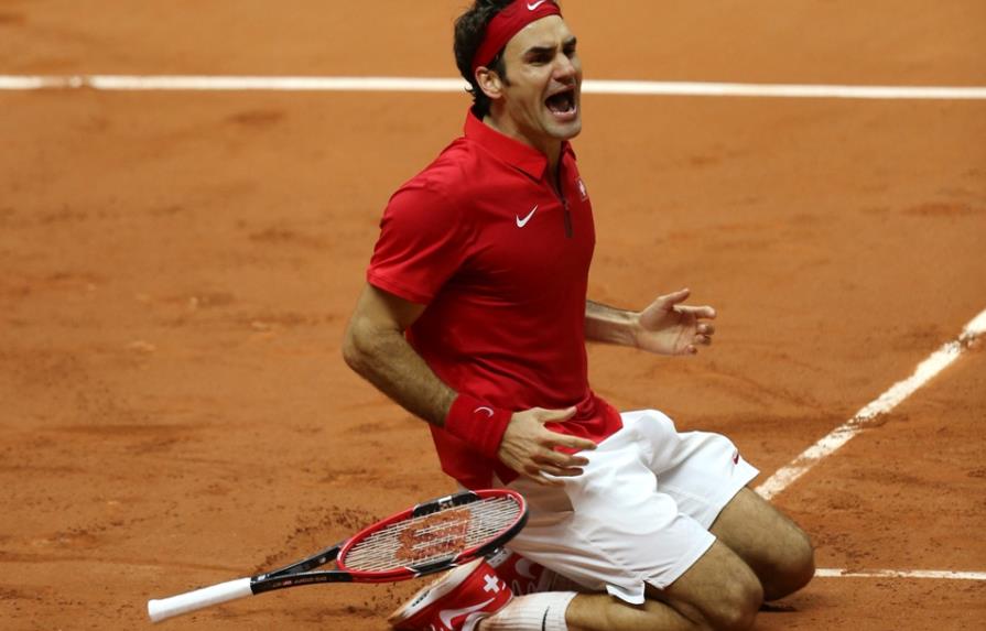 Roger Federer triunfa y Suiza se corona en la Copa Davis