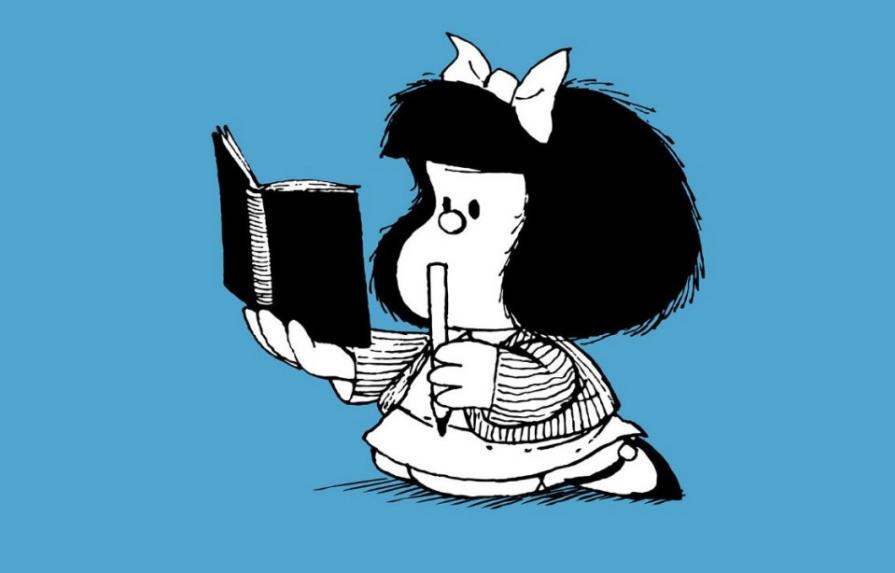 Mafalda, el estandarte del Día del Libro en una jornada de recuerdo a Gabo