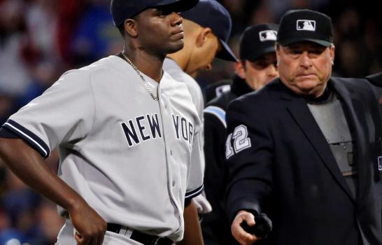 Michael Pineda expulsado por reincidir en uso de resina