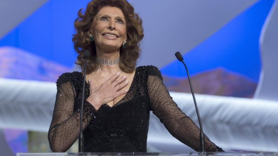 Sophia Loren, la más grande en un Cannes que se renueva, pero poco Sophia Loren, la más grande en un Cannes que se renueva, pero poco