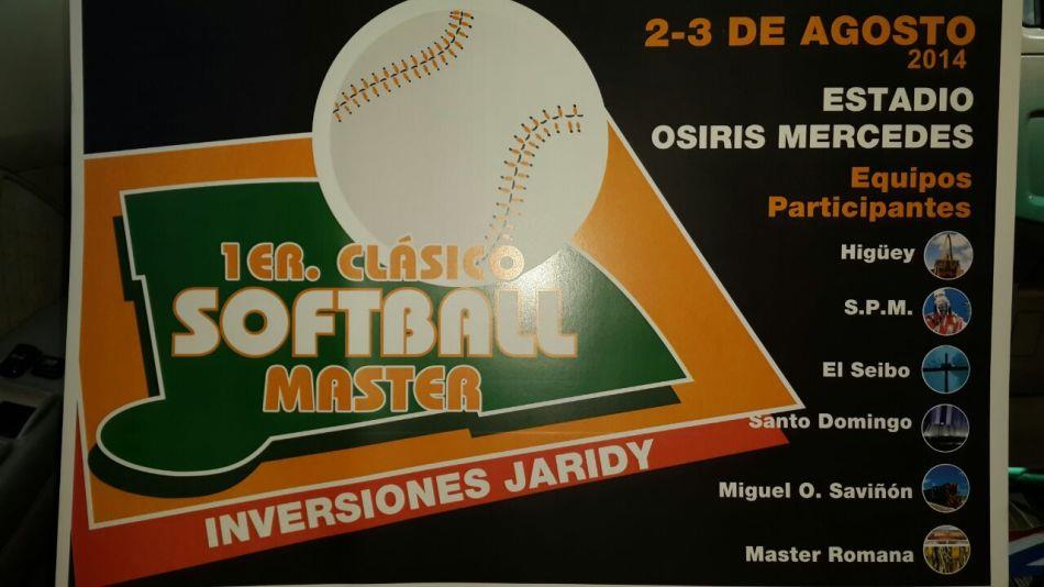 Anuncian 1er clásico de softbol máster en La Romana 2014