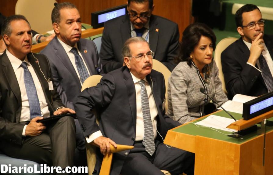 El presidente Medina habla esta tarde en la Asamblea de la ONU