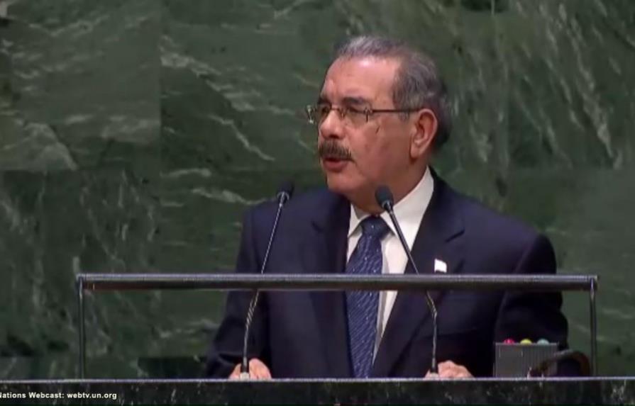 Siga en vivo el discurso de Danilo Medina ante la ONU