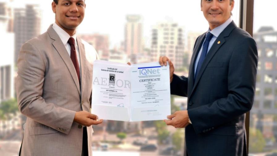 AFP Siembra recibe certificación de calidad