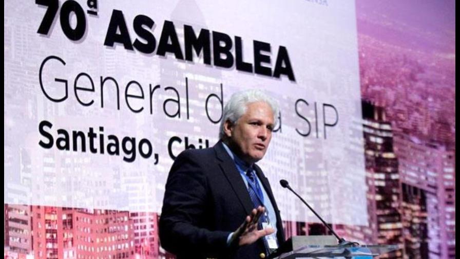 Nuevo presidente SIP ve escenario difícil para ejercer libertad de prensa