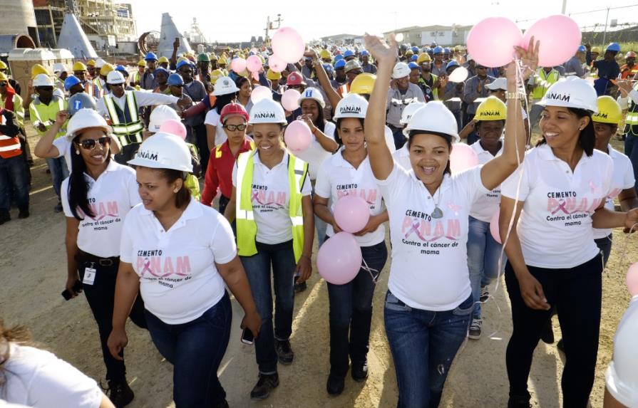 Empresa cementera se suma a campaña contra cáncer de mama