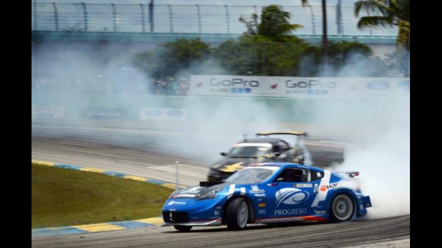 Jhonattan Castro, único piloto latino en Fórmula Drift