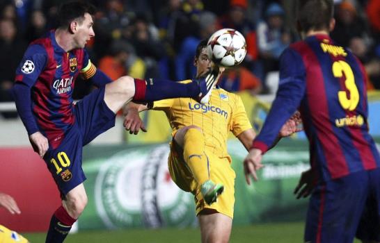 Lionel Messi anota y supera a Raúl como máximo goleador en la historia de Liga de Campeones