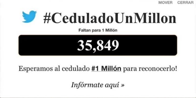 Junta Central Electoral premiará al ciudadano que complete el millón de cedulados