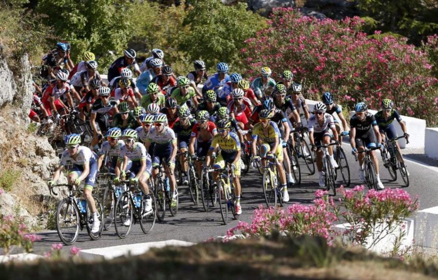 Valverde considera que perder siete segundos no es nada en la Vuelta a España