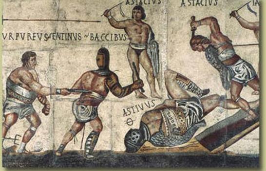 Los gladiadores eran vegetarianos
