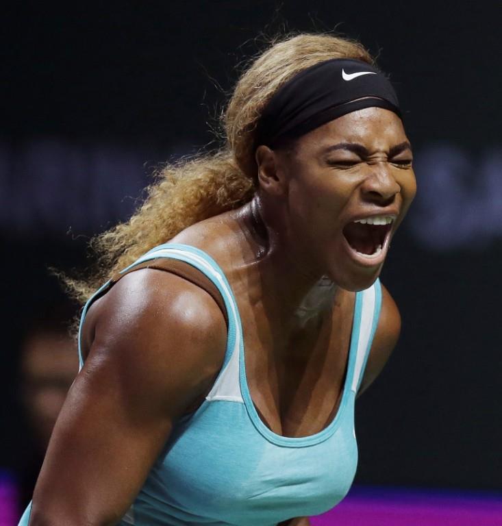 Serena Williams vence a Simona Halep en la final de la Copa WTA