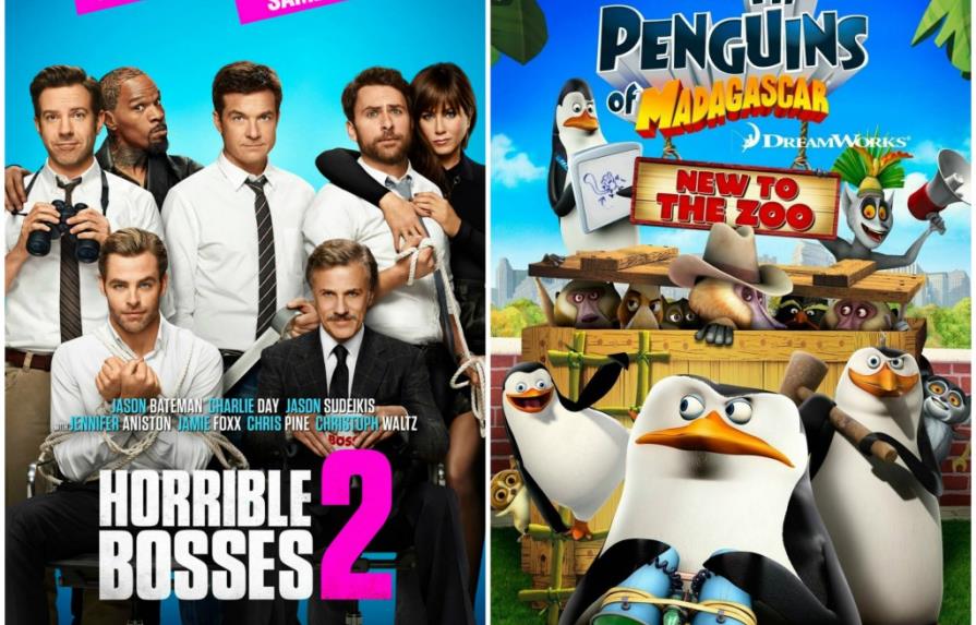 Horrible Bosses 2 y The Penguins of Madagascar llegan para Acción de Gracias