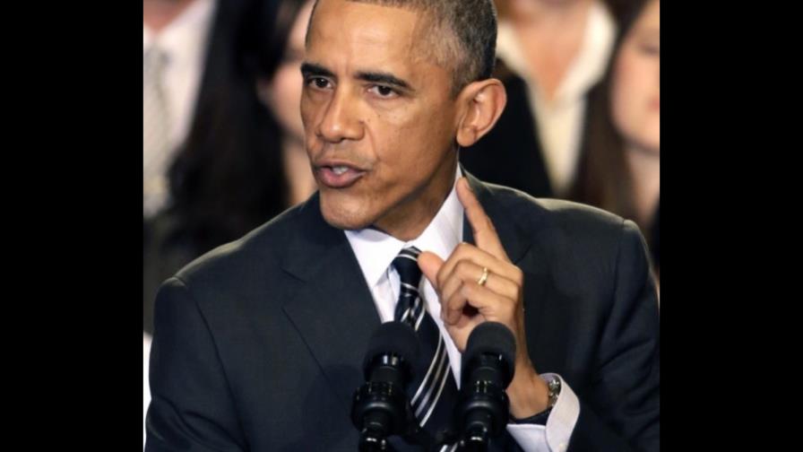 Obama dice que no hay excusa ante los actos destructivos en Ferguson