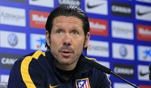 Simeone: "Es m&aacute;s importante ganar que dar una buena imagen este s&aacute;bado"