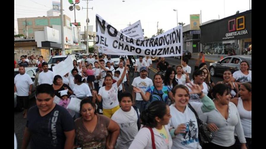 México investiga marcha para que no extraditen a El Chapo
