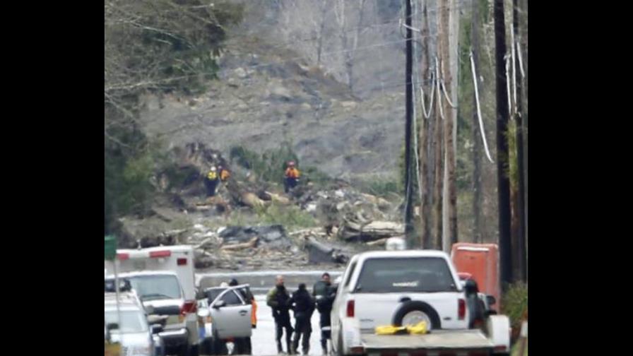 Cifran en 90 los desaparecidos en alud en Washingotn