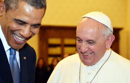 El papa y Obama se reunieron en privado durante 50 minutos