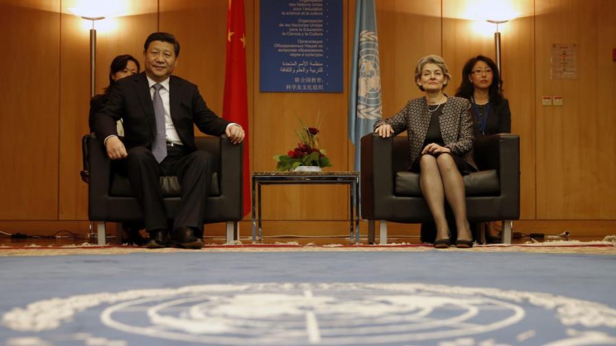 Xi Jinping, el primer presidente chino que visita la Unesco
