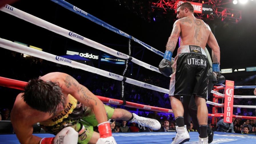 Argentino Matthysse noquea a Molina en 11 asaltos Argentino Matthysse noquea a Molina en 11 asaltos