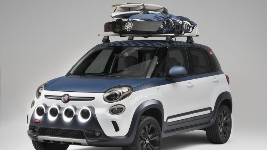 Fiat se va a la playa con el prototipo 500L Vans