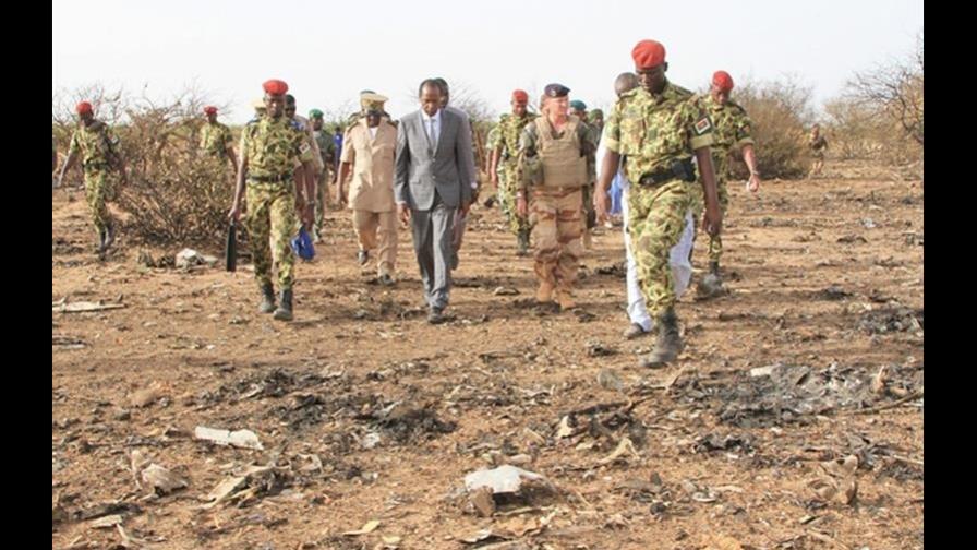 Francia toma la iniciativa de investigaciones sobre el accidente aéreo en Mali