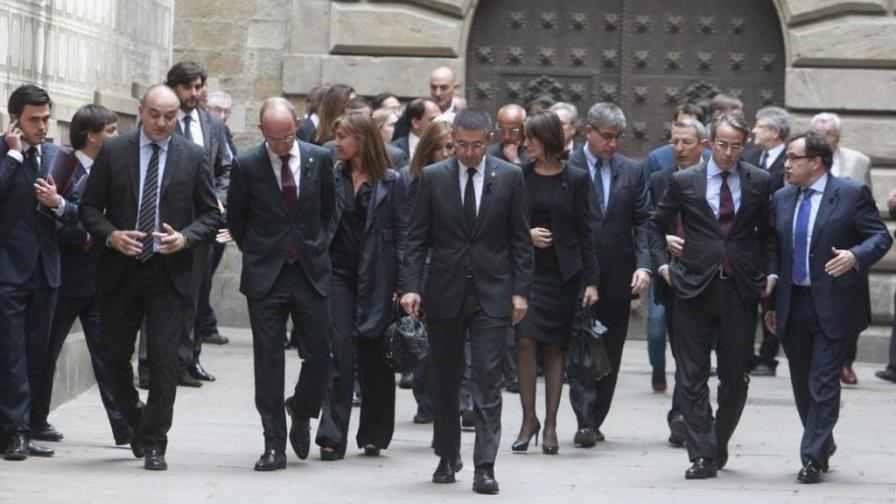 El mundo del fútbol da su último adiós a Francesc Tito Vilanova en una multitudinaria misa