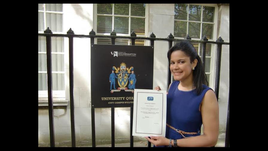 Ingeniera de INTEC gana premio de construcción en el Reino Unido