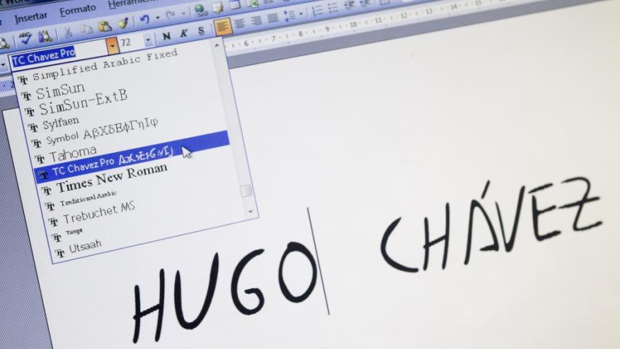 Chávez sigue escribiendo... en Word