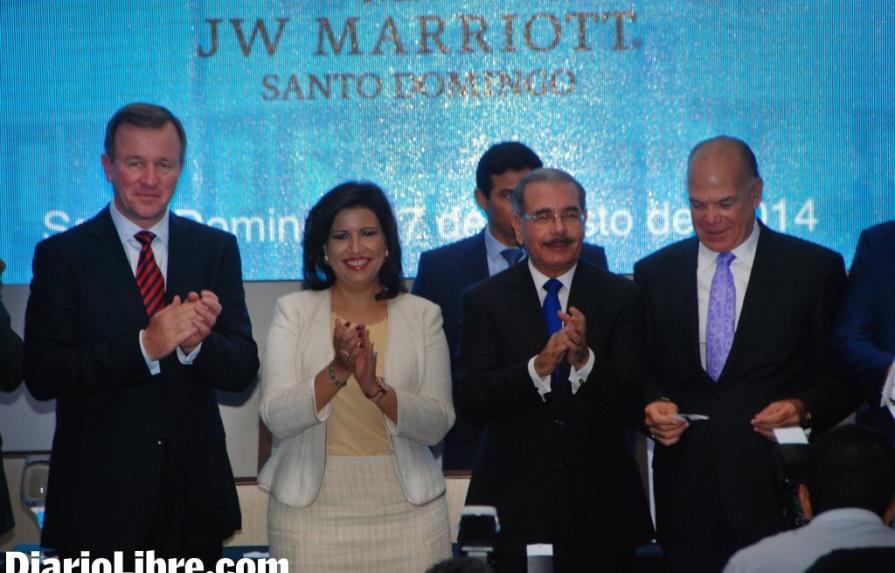 Inauguran el Hotel JW Marriott en la Capital