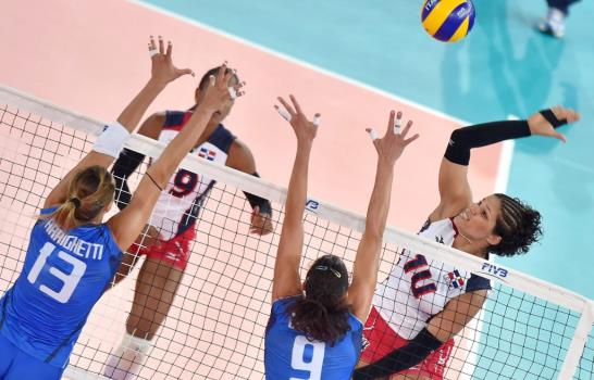 República Dominicana vence a Italia en voleibol femenino y avanza invicta a 2da. ronda