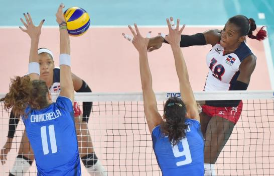 República Dominicana vence a Italia en voleibol femenino y avanza invicta a 2da. ronda