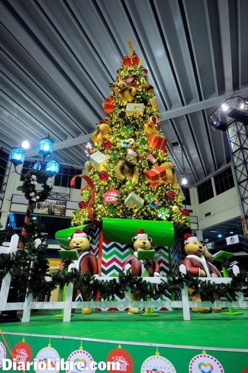 La Navidad llega a Megacentro en Santo Domingo Este