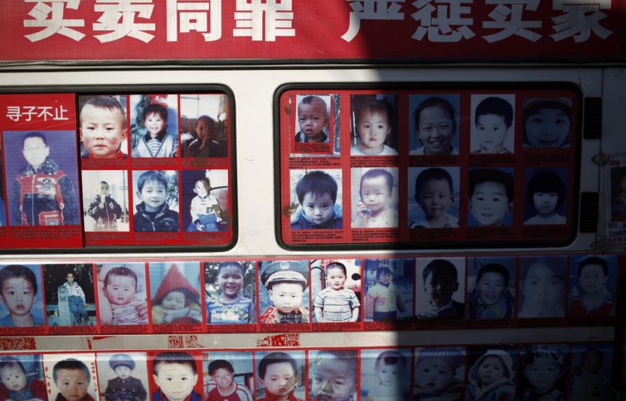 Miles de niños desaparecen cada año en China