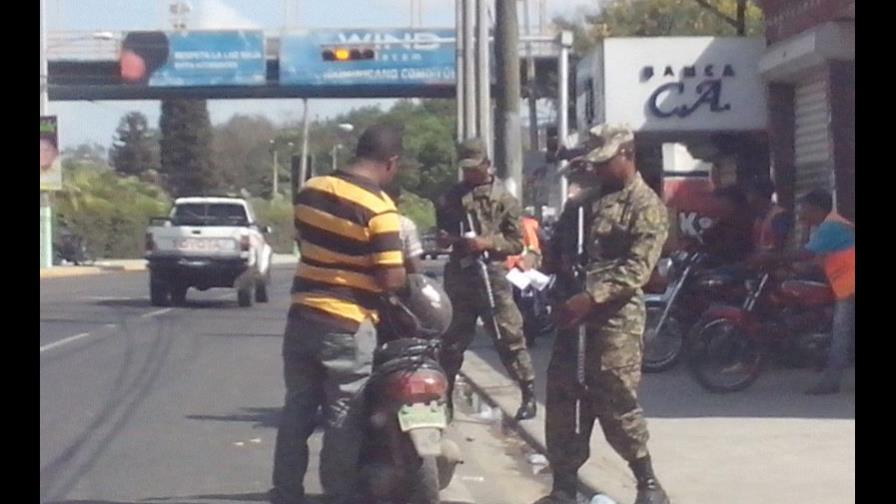 Militarizan Santiago ante aumento de la delincuencia