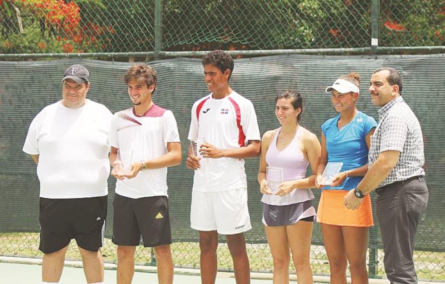 Moreno de Alborán y Ariana Rahmanparast; campeones XXIII Copa de Tenis Merengue