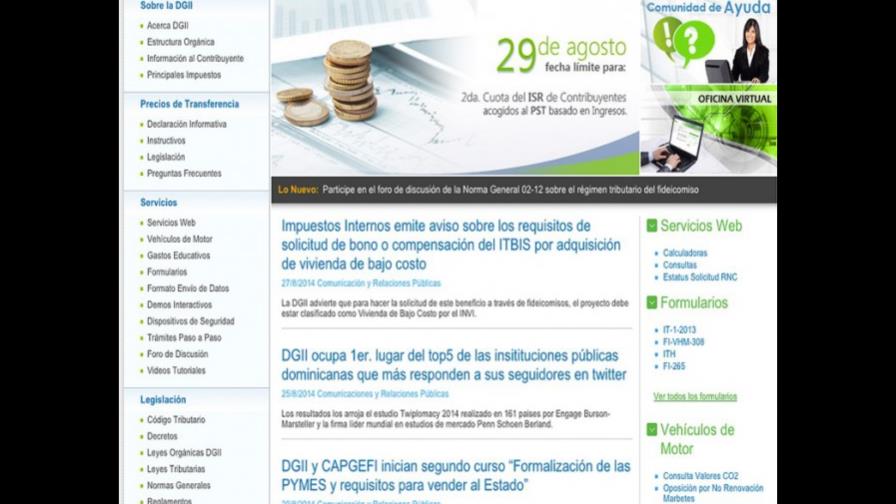 Impuestos Internos entrega 3,527 “certificaciones al día” en un mes
