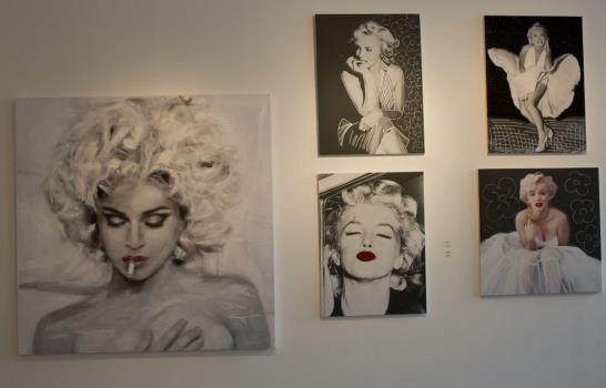 Marilyn Monroe y Madonna se juntan por primera vez en obras de arte en Brasil