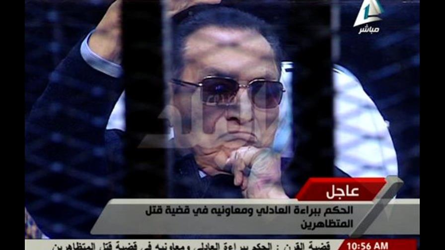 Corte egipcia desestima los cargos contra Mubarak