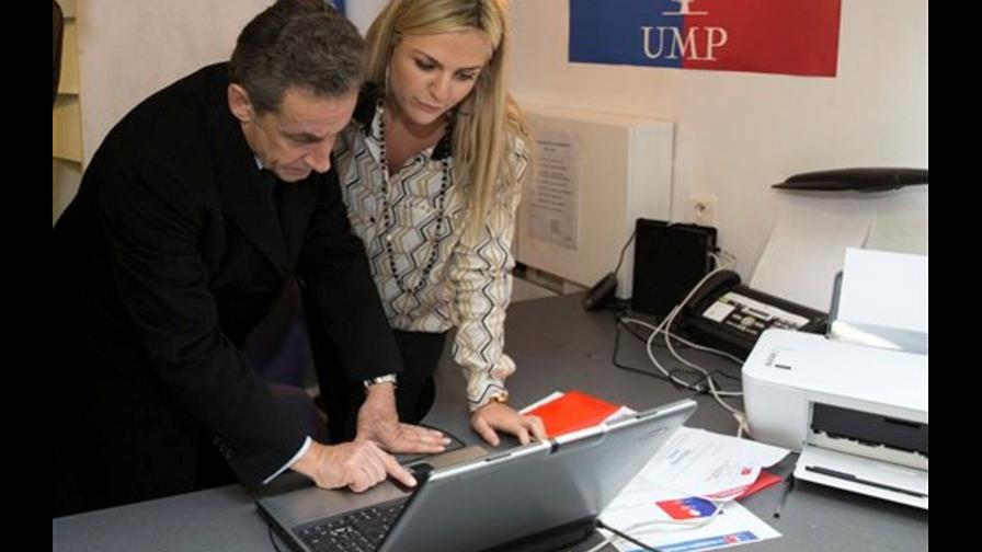 Sarkozy elegido líder de partido conservador