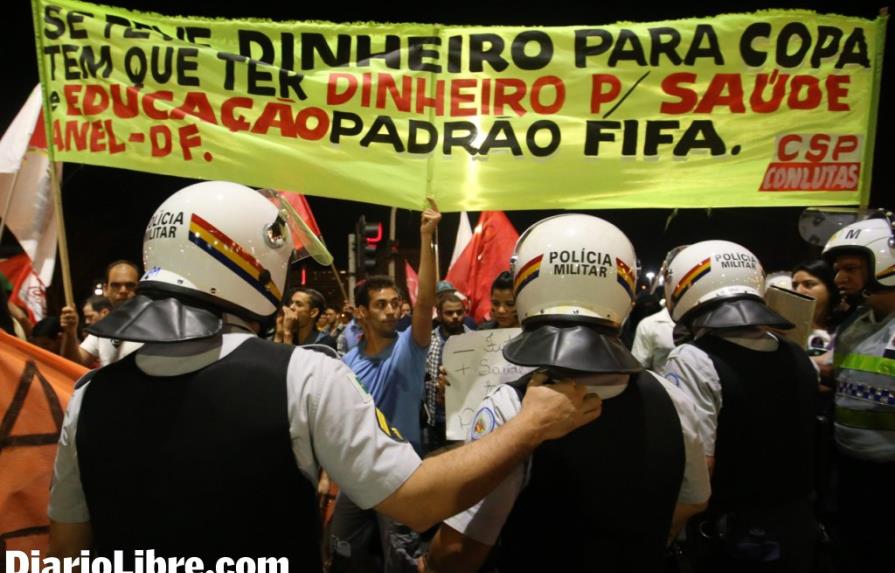 Brasil: Protestas contra Mundial pierden fuerza