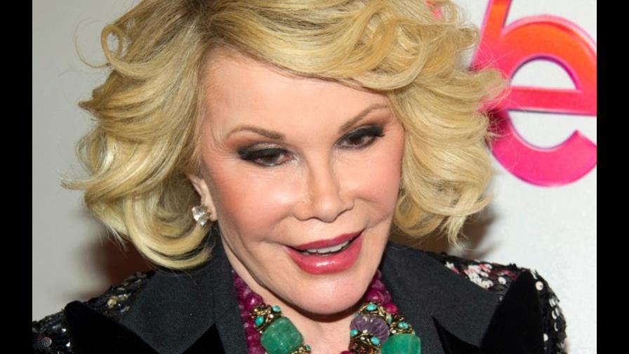 Joan Rivers cumple tres días hospitalizada