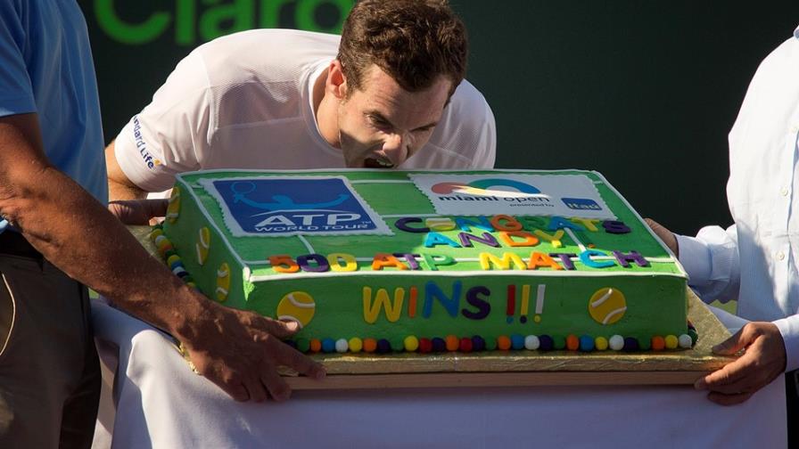 Andy Murray llega a 500 victorias en su vida en el Abierto de Miami