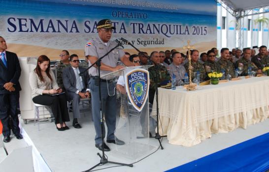 Policía Nacional comienza operativo Semana Santa 2015
