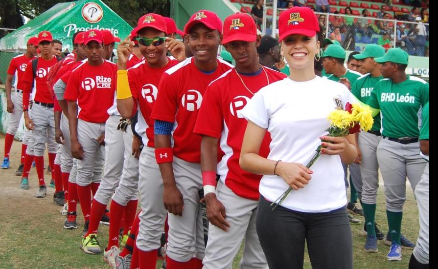 Rizek, Entrena y Logomarca barren en el béisbol RBI Santo Domingo